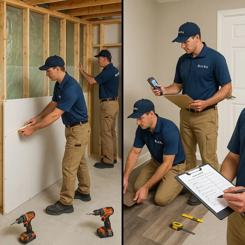 Repairs and Reconstruction process in Breckenridge, TX