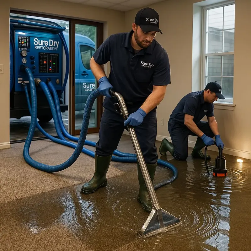 Water Extraction and Removal process in Breckenridge, TX